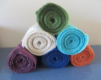 Burlap Ribbon: 5.5&quot; x 15 ft - DIY Wreath Supplies