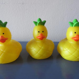 Pineapple Rubber Ducks - gag gifts, party favors, rubber ducks, house warming gift