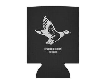 Black JJ Wood Can Cooler