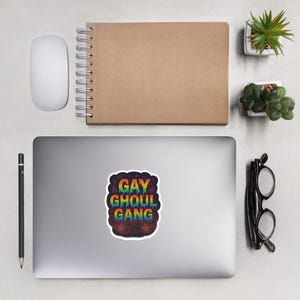LGBTQ+ Halloween Aufkleber Gay Ghoul Gang