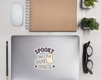 Neurodivergent Halloween Bubble-free stickers Safe Space