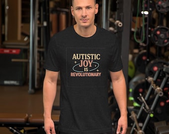 Neurospicy T-shirt | Autistic Joy Neurodivergent ADHD Autism Pride T-shirt | Shirt met afbeelding voor geestelijke gezondheid