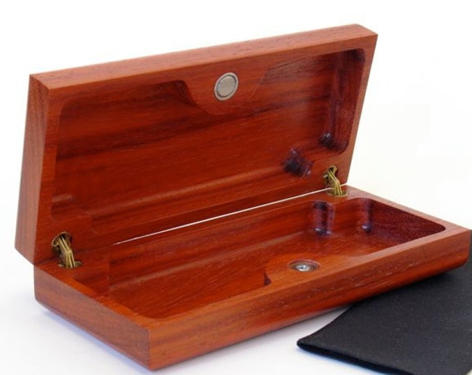 Exotic Wood Eyeglass Case African Paduak Reserved for Marla Etsy