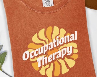 Comfort Colors® Retro Occupational Therapy Shirt