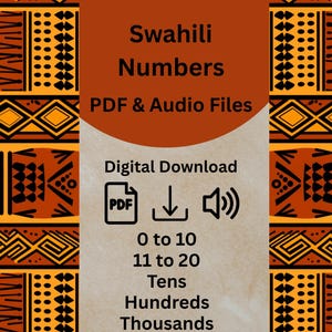 African Languages-Learn Swahili Numbers