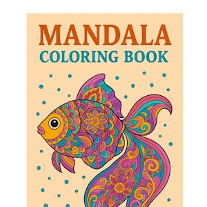 Mandala Coloring Book: 35 Relaxing Designs - Stress Relief (PDF Download