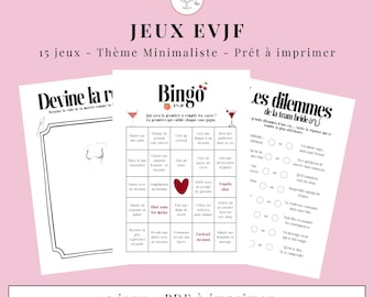Printable Hen Party Games Pack | Hen Party Activities | Bachelorette Party Entertainment | Instant PDF