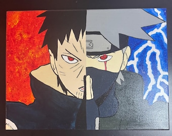 Obito contra Kakashi 16x12”