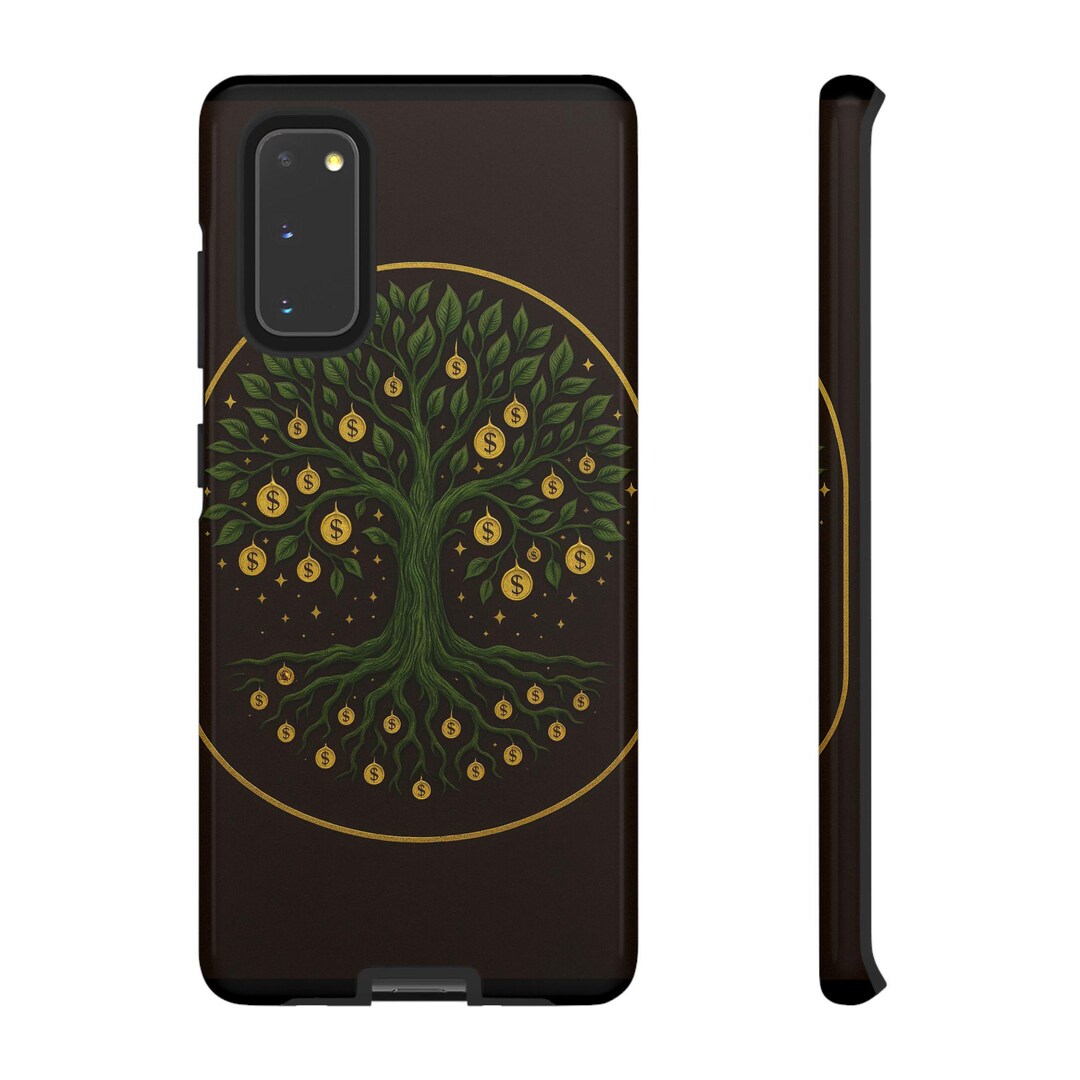 Tree of Life Phone Case | Money Tree Illustration Tough Case - Etsy