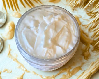 Honey Coconut Shea Leave In Conditioner, Leave-In Conditioner, Conditioner for Curly Hair, Moisture Rich Hair Cream, Natural Hair Detangler