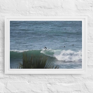 Southern California Framed Surf Print