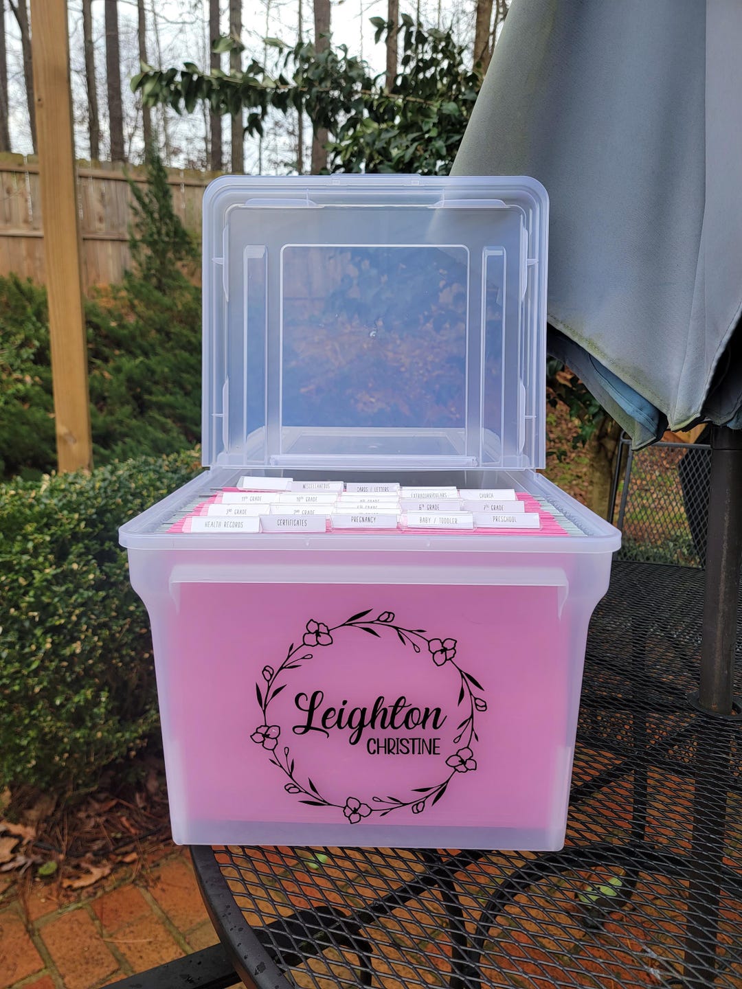 DIY | Personalized Kid's Memory Box Kit | Keepsake Box for Baby ...
