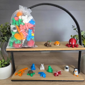 Mini Articulated Animal Fidget Toys | Collectible | 3D Printed Mini Animals & Toys | Pocket Sized Pets