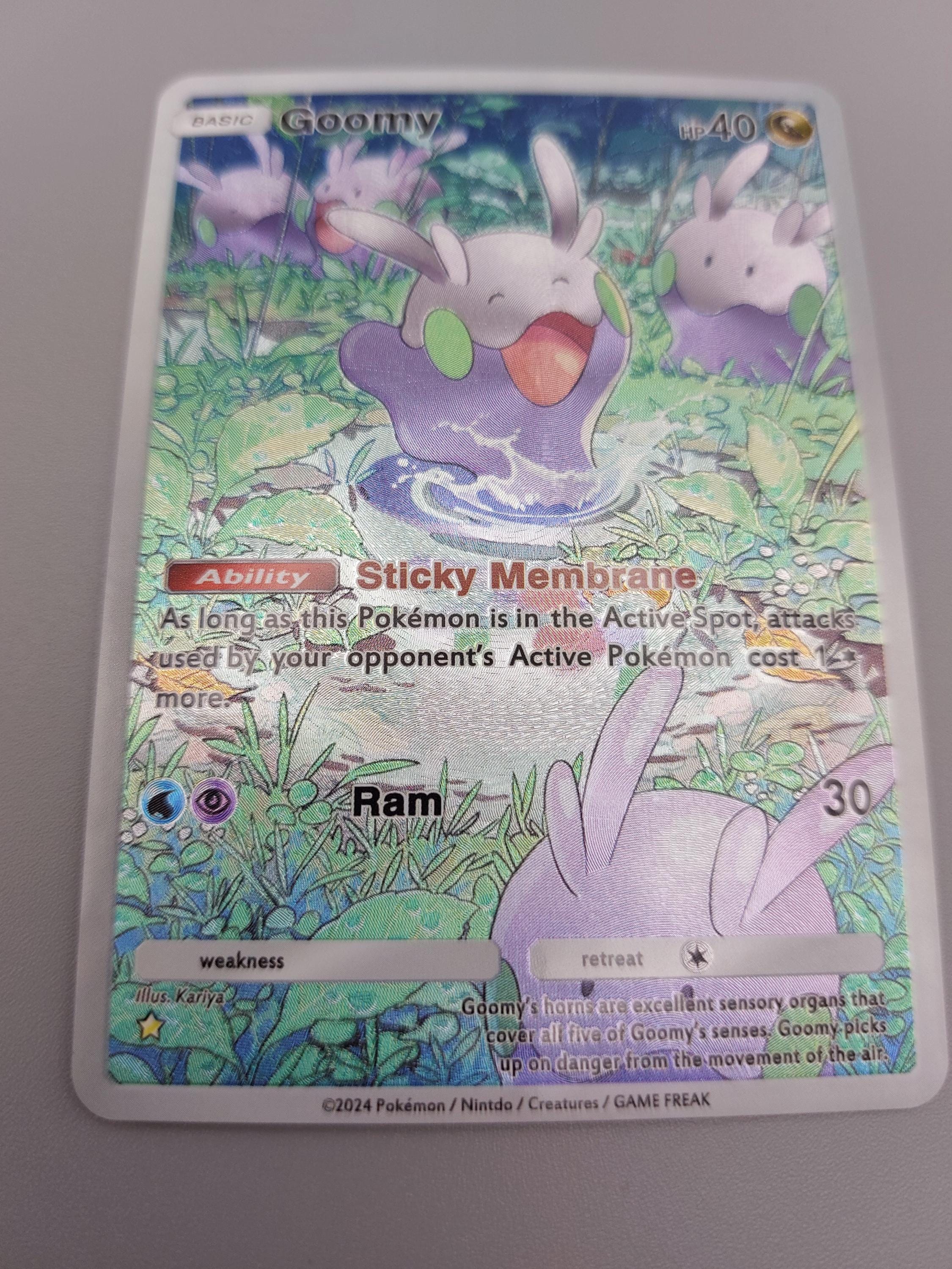 Goomy Pokemon TCG Pocket Mega Rising Custom Textured Full Alt Art  Illustration Card - TCGP App Inspired Proxy - Etsy