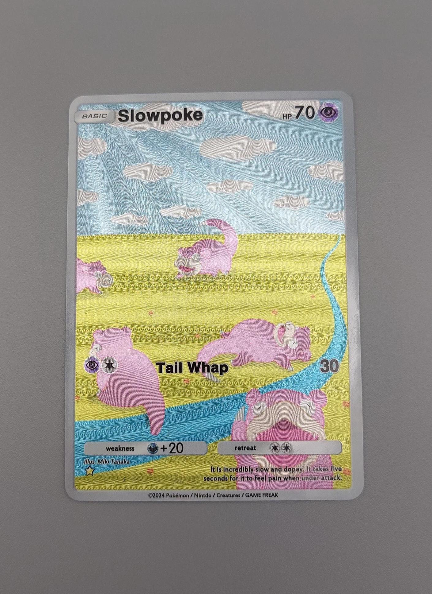 Slowpoke Pokemon TCG Pocket Genetic Apex Custom Textured Full Alt Art  Illustration Card - TCGP App Inspired Proxy - Etsy UK