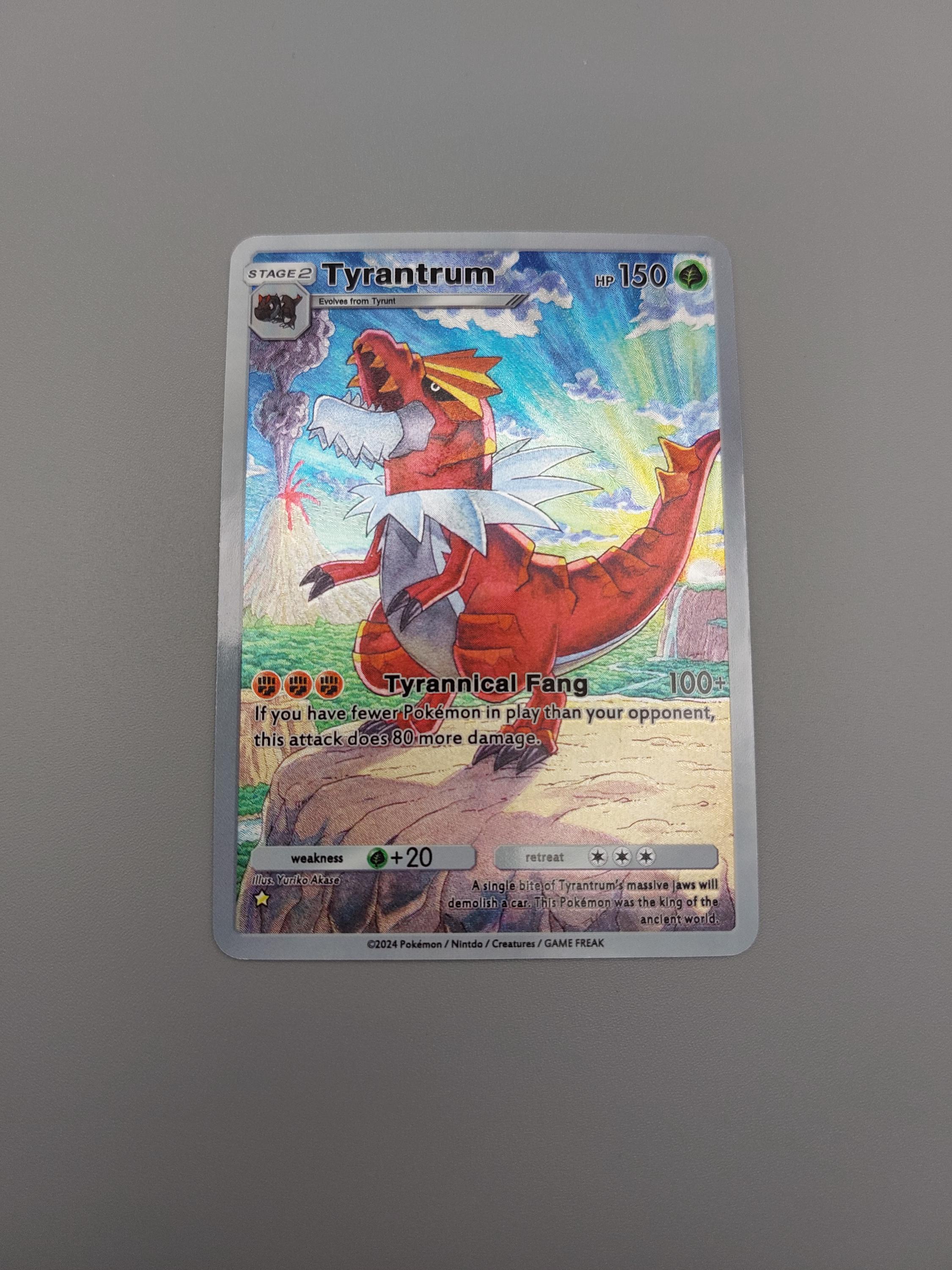 Tyrantrum Pokemon TCG Pocket Fantastical Parade Custom Textured