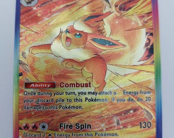 shiny flareon pokemon card Flareon Holo - Terastal Festival ex / Prismatic Evolutions Pokemon Card 021/187 - Korean