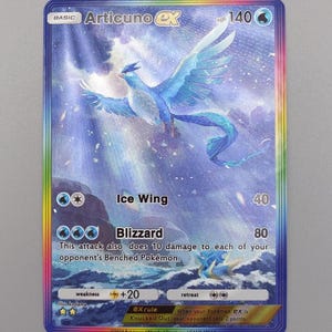 articuno pokemon card full art Articuno GX - 154/168 Celestial Storm Full Art Pokemon main image 0