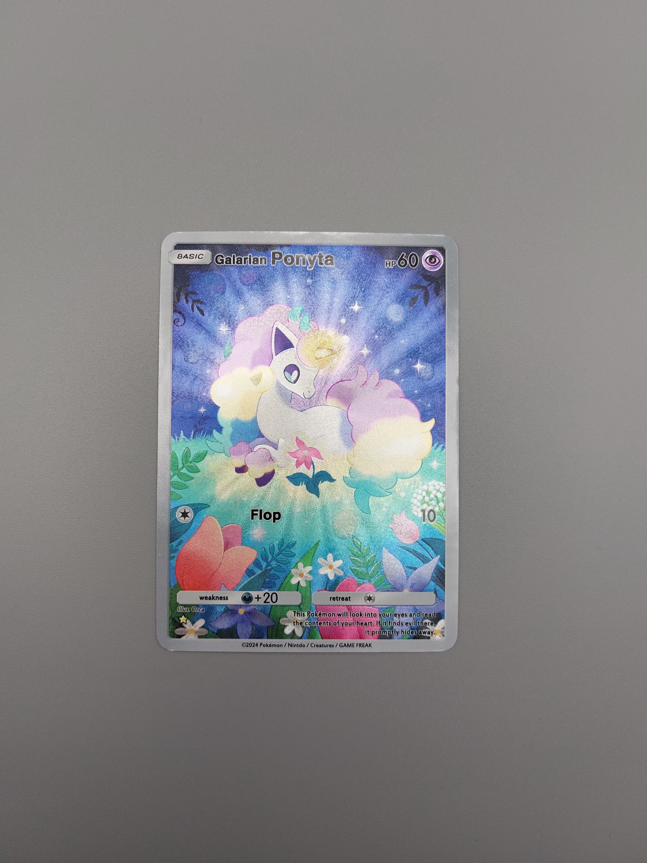 rare ponyta pokemon card (014/083) [Celebrations: 25th Anniversary] Colorless Artist rare ponyta pokemon card 