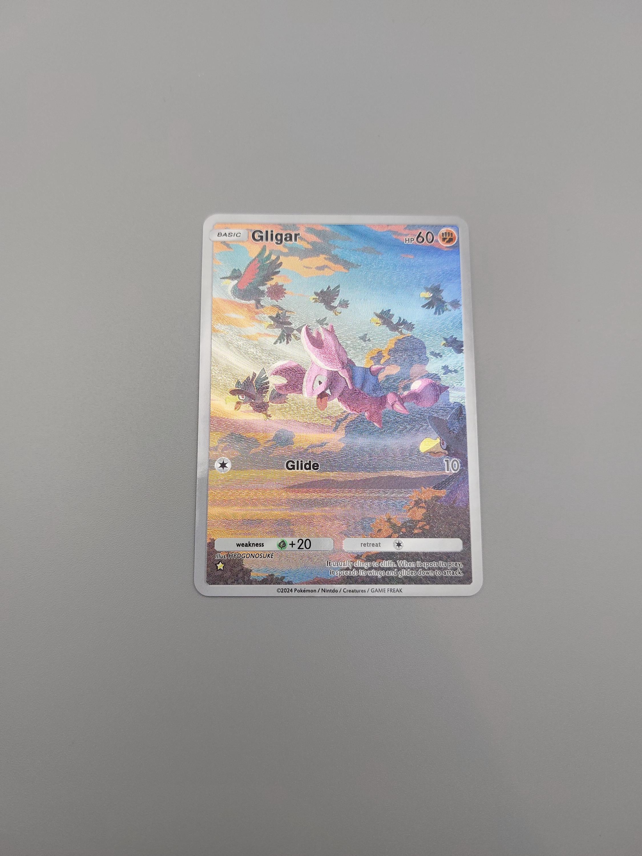 Gligar Pokemon TCG Pocket Wisdom of the Sea and Sky Custom Textured Full Alt Art Illustration Card - TCGP App Inspired Proxy - Etsy Gligar Pokemon TCG Pocket Wisdom of the Sea and Sky Custom Textured Full Alt Art Illustration Card - TCGP App Inspired Proxy - Etsy