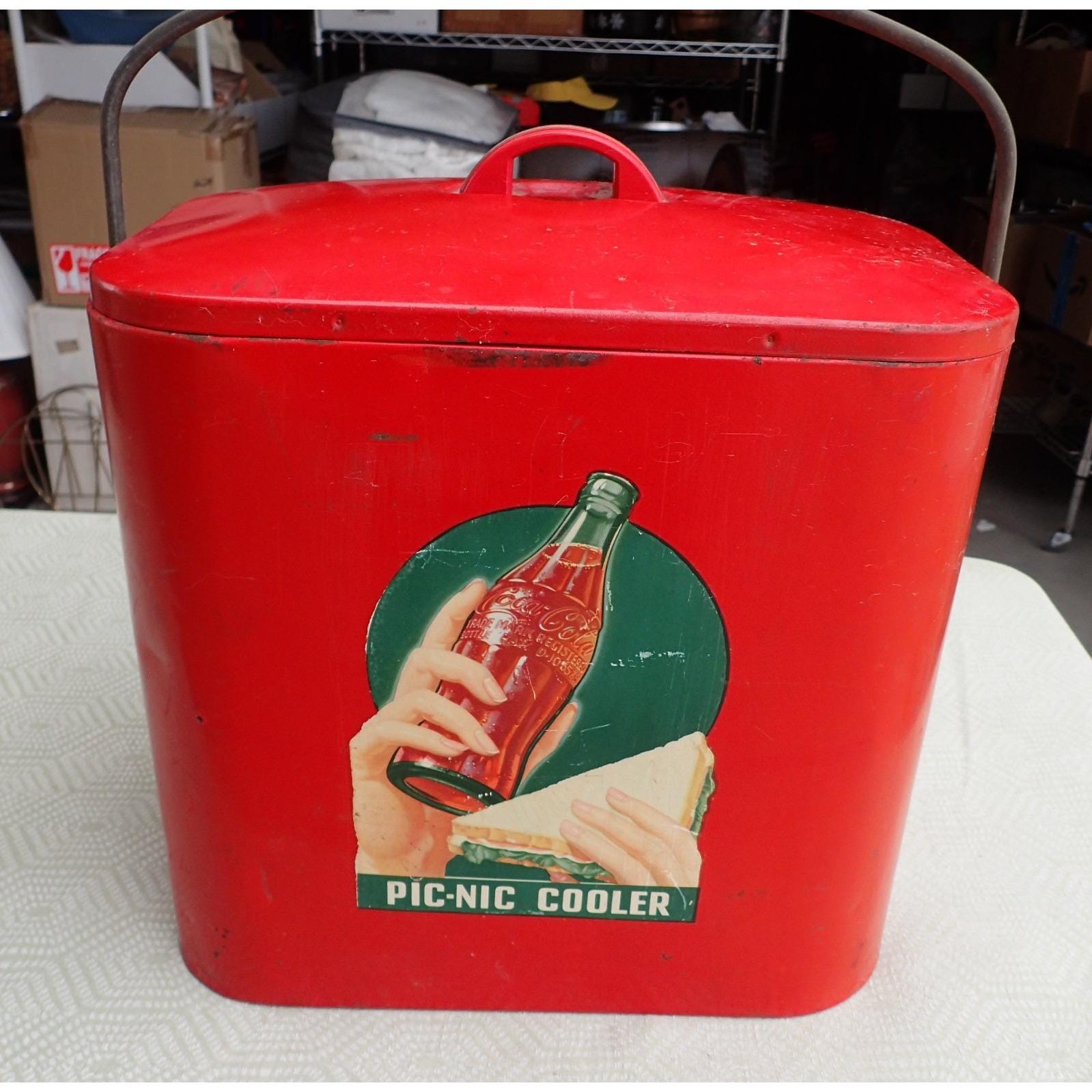Vintage 6pack Cooler - Etsy