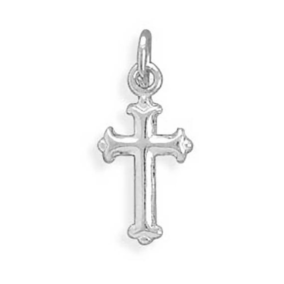 925 Sterling Silver Religious Cross Charm