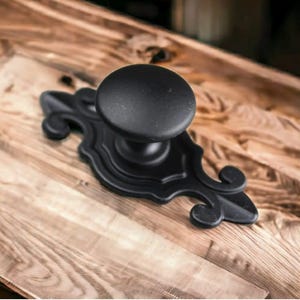 Vintage Brass Cabinet Knob | Antique Metal Drawer Pull | Rustic Luxury Furniture Handle for Dresser, Wardrobe, Cupboard