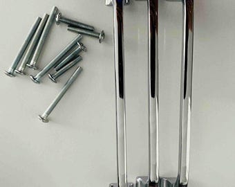 Moderne Metallgriffe für Küchenschubladen, minimalistische Kommodengriffe, elegante Möbelknöpfe für Schrank- und Kleiderschranktüren