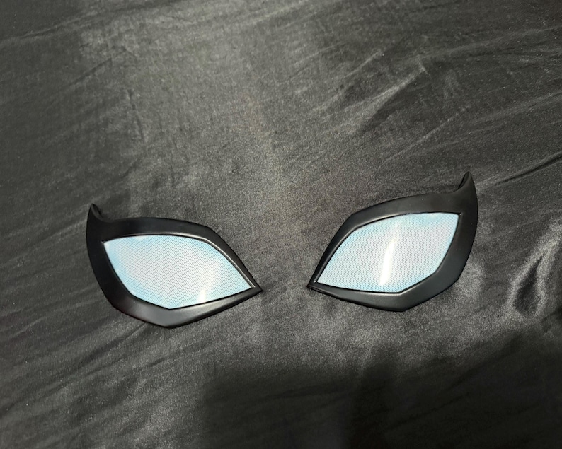 Spiderman Face Shell – Magnetic Lenses, Vented Cosplay Mask Frame (Raw or Finished) Only Premium Lense