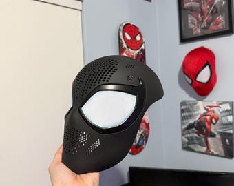 Carcasa facial de Spider-Man - Sensational E - Lentes magnéticas y transpirable