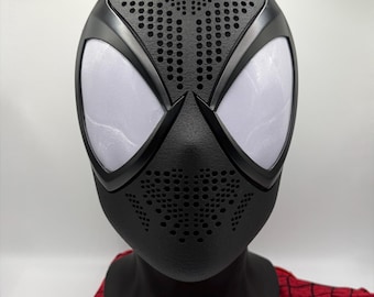 Spider-man Faceshell - Marvel Vs Capcom - Magnetic Lenses and Breathable