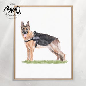 100% Hand-Painted Custom Pet Portrait, Watercolor Dog Portrait from Photo, Pet Memorial Art, Gift for Pet Lover, Pet Memorial Gift image 12