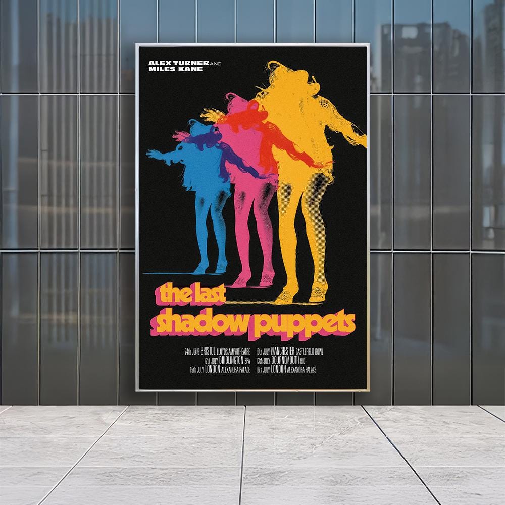 Last Shadow Puppets Poster - Etsy