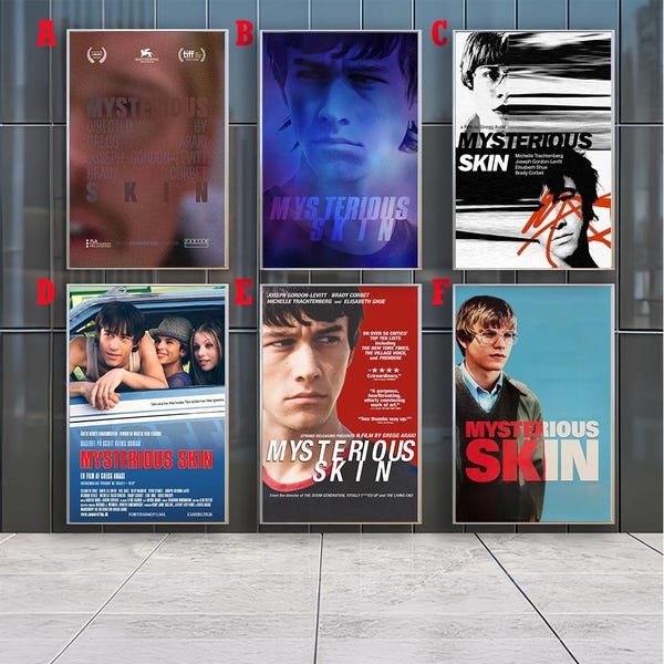 Tajemnicza skóra (2005) Klasyczne plakaty filmowe, Wydruki na płótnie, Kolekcja dla fanów filmów, Dekoracje do pokoju, Prezent urodzinowy