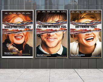 Eternal Sunshine Of The Spotless Mind Movie Posters , Canvas Prints , Movie Fans Collection , Room Decor , Birthday Gift