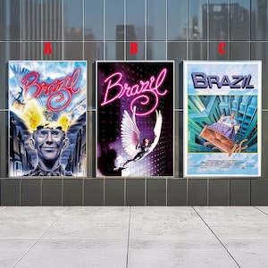 BRAZIL ポスター　映画ポスター　ヴィンテージ Brazil Movie Poster - Etsy