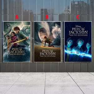 Percy Jackson och olympierna Filmaffischer, Canvastavlor, Filmfanskollektion, Rumsdekor, Födelsedagspresent