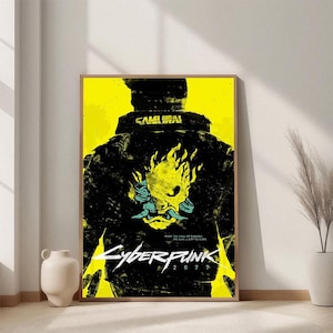 Cyberpunk 2077 Posters , Canvas Prints , Movie Fans Collection , Room Decor , Birthday Gift image 13