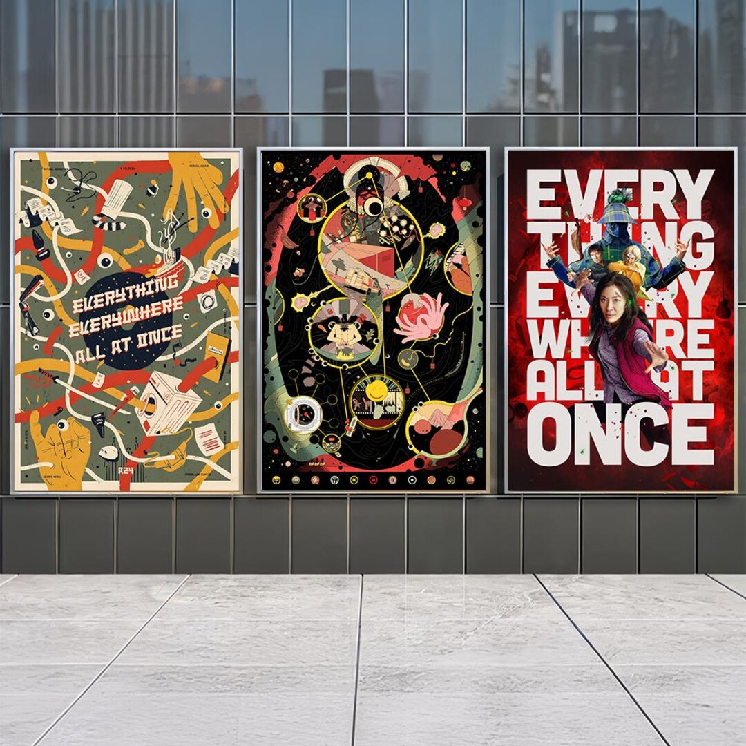 Everthing Poster Everything Everywhere All at Once Movie Posters , Canvas Prints , Movie ...