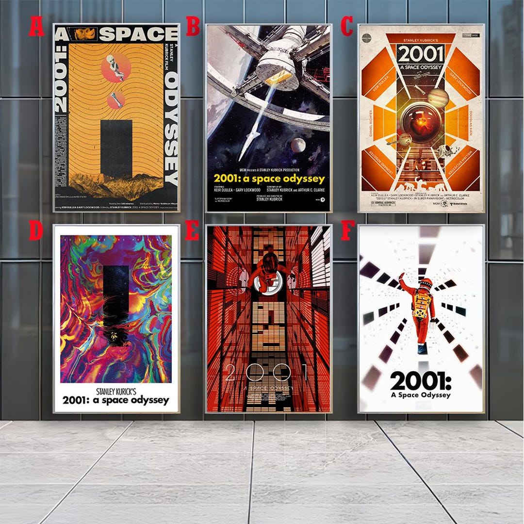 2001 A Space Odyssey Movie Posters , Canvas Prints , Movie Fans ...