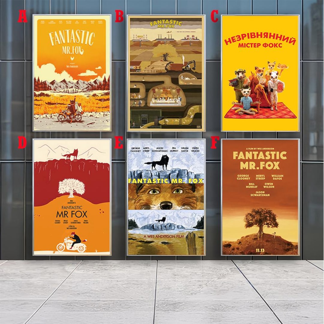 Fantastic Mr. Fox Movie Posters , Canvas Prints , Movie Fans Collection ...