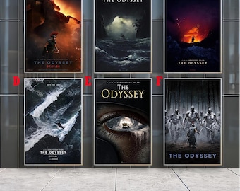 The Odyssey Movie Posters , Canvas Prints , Movie Fans Collection , Room Decor , Birthday Gift