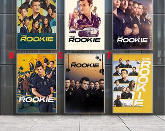 The Rookie Classic Movie Posters , Canvas Prints , Movie Fans Collection , Room Decor , Birthday Gift