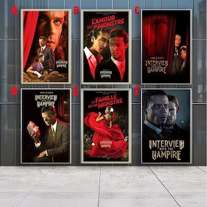 Interview with the Vampire (2022) Movie Posters , Canvas Prints , Movie Fans Collection , Room Decor , Birthday Gift
