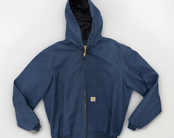 Chaqueta deportiva Carhartt J161 vintage 2005 para hombre, talla XL, sudadera con capucha