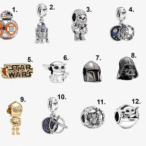 Pandora starwars charms - Etsy 日本
