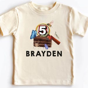 Personalized Bug Kids Birthday Shirt, Toddler Insect T-shirt, Insect Party Outfit, Bug Shirt, Bugs Theme Birthday, Custom Insect Party Shirt
