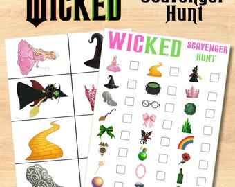 Skattjakt med Wicked-tema, Skattjakt med prinsessor, Skattjakt med Wicked-tema, Festgåva med Wicked-tema, Festspel med Wicked-tema