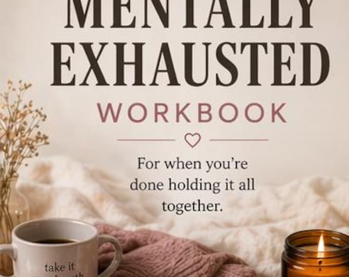 Featured listing image: Burnout Recovery Workbook | Mental Reset Printable for Exhausted Women