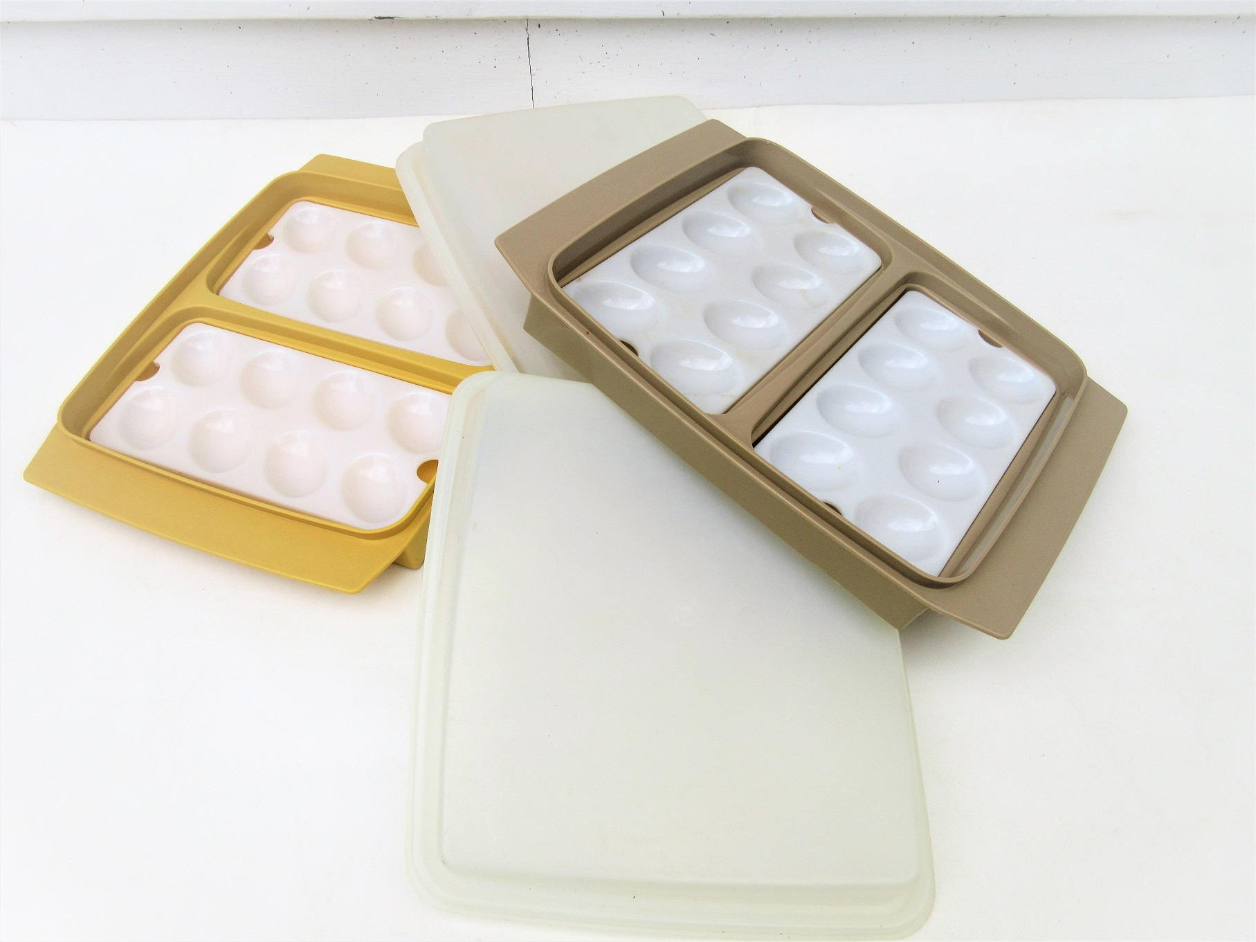 Vintage Tupperware Deviled Egg Tray Deviled Egg Carrier Etsy